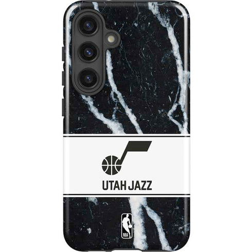 NBA Utah Jazz Marble Galaxy S24 Plus Impact Case
